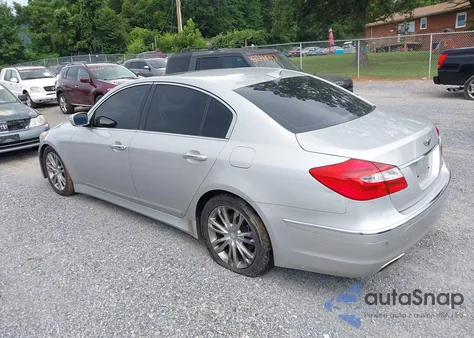 2012 Hyundai Genesis 3.8 из США, поврежденный, VIN KMHGC4DD3CU192386